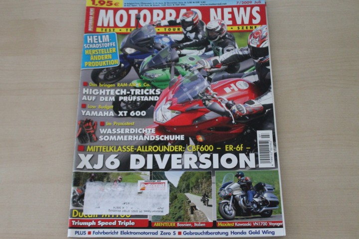 Deckblatt Motorrad News (07/2009)